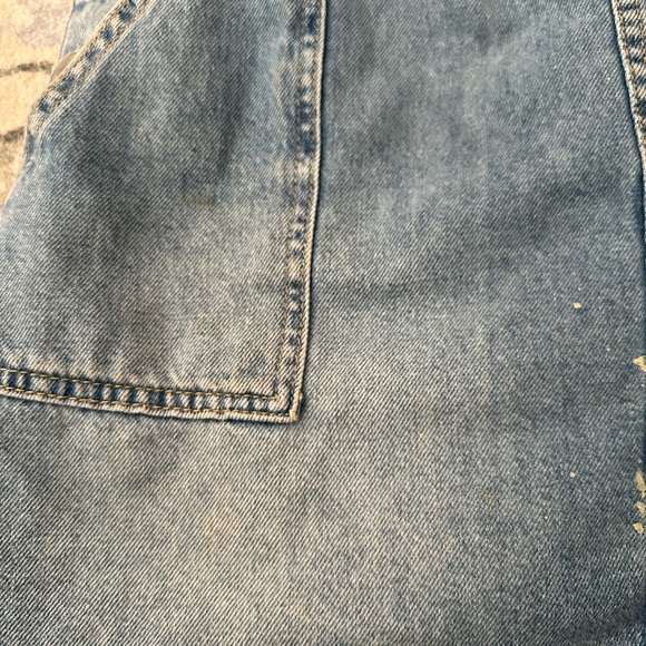 Free People Denim Overall Dress - Picture 7 of 7